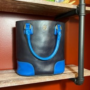 Tory Burch - Blue Bucket Bag